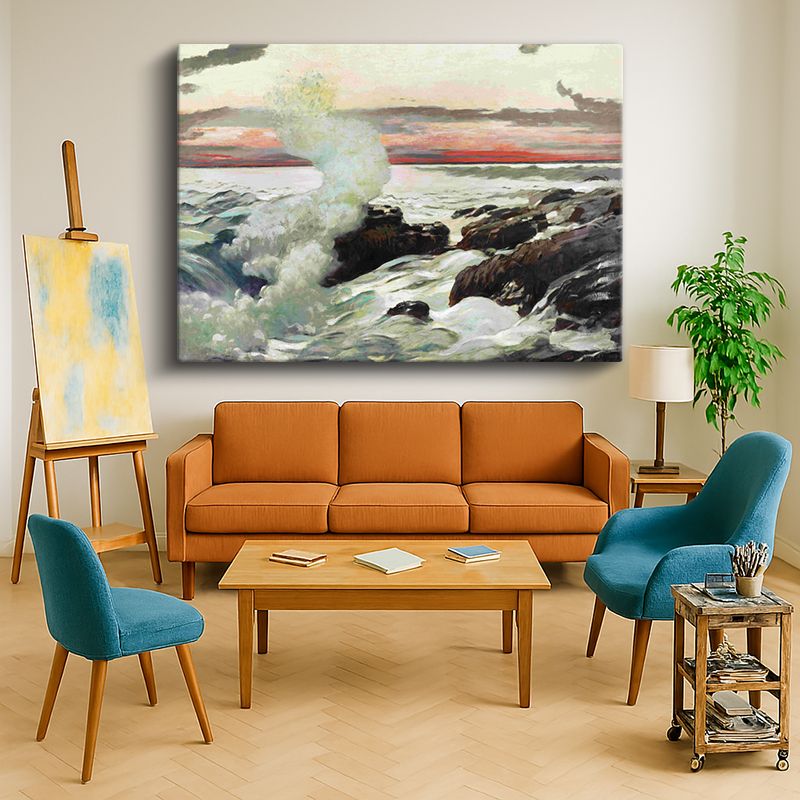 Ressam Kanvas Tablo 1076